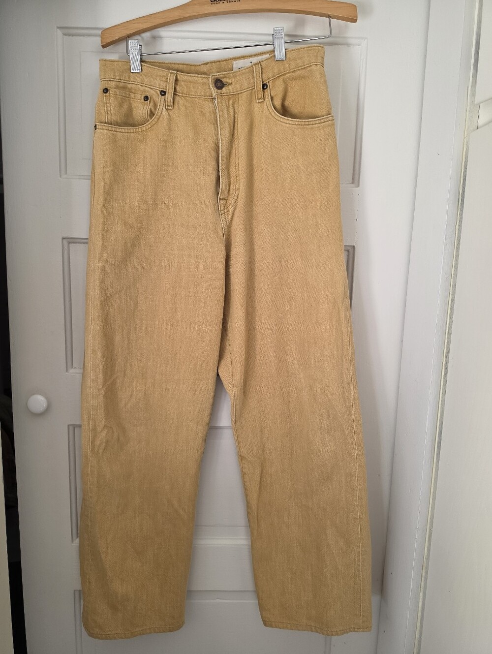 imogene + willie Catherine RARE Mustard Yellow color High-Rise Jeans - Picture 6 of 11